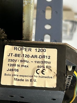 Motor Roper para puerta de garaje