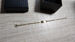 Pulsera bebé oro 18k