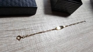Pulsera bebé oro 18k