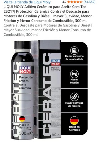 Liqui Moly Cera Tec 300ml Aditivo Cerámico