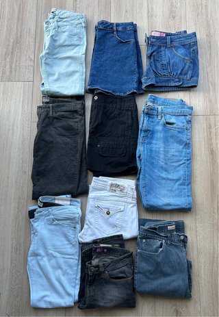 Lotto 10 Jeans Donna di marca