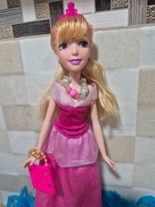 Princesa Aurora Disney Muñeca Rosa