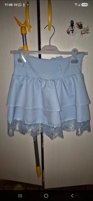 Gonna Camaieu blu elegante donna/ragazza