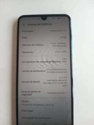 Móvil Huawei P30 Lite Azul