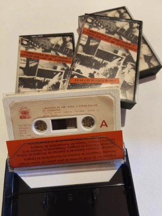 Cintas Cassette Pop Rock Zaragoza 1984