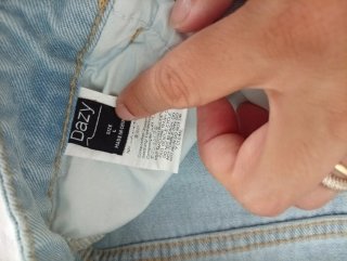 Pantalón corto vaquero azul