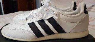 Zapatillas Adidas Mujer Blancas y Negras