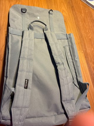 Mochila Lefrik Azul/Gris Poco Usada
