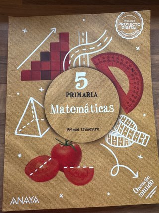 Matemáticas Anaya 5 primaria. Madrid