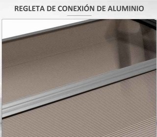 Tejadillo de Protección 303x96x27 cm