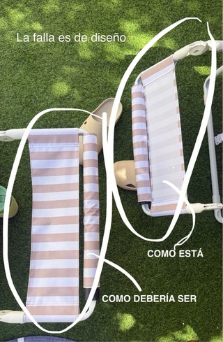 Hamaca Playa Reclinable Flamingueo INDIE
