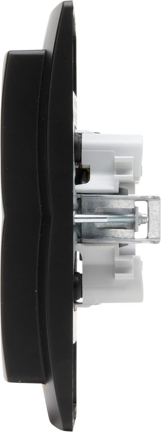 Kopp Paris 941150080 - Enchufe de 2 enchufes sin mayor protección táctil