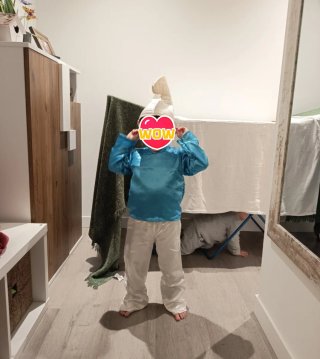 Disfraz Pitufo Niño Talla 3/4 años