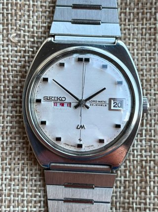 Seiko Lord Matic LM Automático 5606-7100