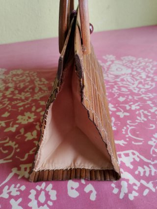 Bolso de mano de madera