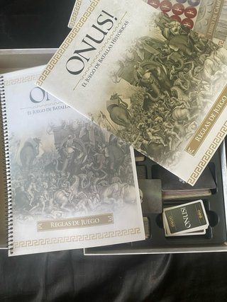 Onus! Traianus enfundado+ extras +dosier de reglas