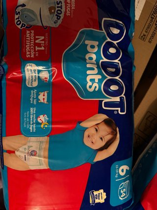 Pañales Dodot Pants Talla 6 (13-19 kg)