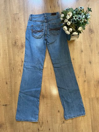 Jeans Rank 45 Bootcut Y2K Donna Blu Vintage