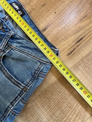 Jeans Rank 45 Bootcut Y2K Donna Blu Vintage