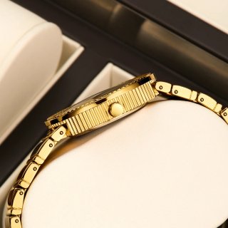Reloj Jalulusi Mujer Dorado y Negro