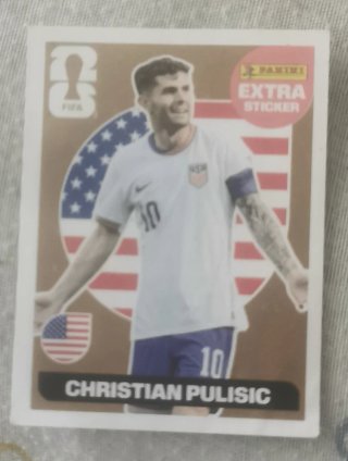 Cromo Extra Panini Pulisic Mundial 2026