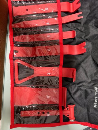 Conjunto palancas de plastico wurth para tapisados