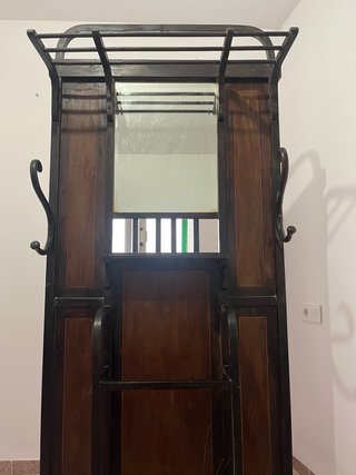 Perchero recibidor antiguo con espejo