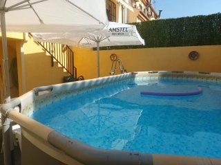 Piscina Bestway Power Steel Azul y Gris