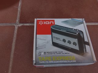 ION Tape Express Convertidor Cassette a MP3