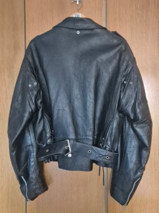 Chaqueta Cuero Moto Black Street Paris