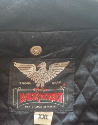 Chaqueta Cuero Moto Black Street Paris
