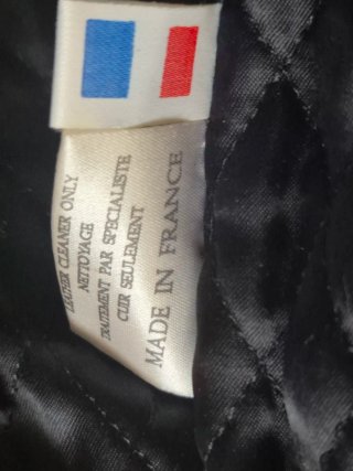 Chaqueta Cuero Moto Black Street Paris