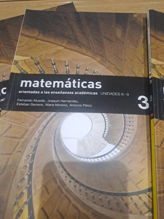 3 libro matemáticas 3 ESO