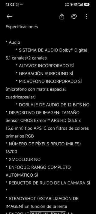 Videocámara Sony NEX-VG20 + Trípode + Micrófono