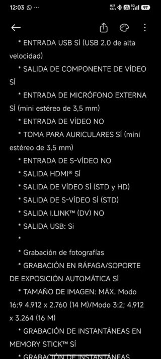 Videocámara Sony NEX-VG20 + Trípode + Micrófono
