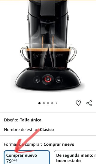 Cafetera Philips Senseo Negra
