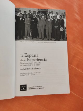 La España de mi experiencia. Balbontín