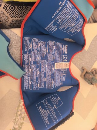 Chaleco salvavidas Nabaiji azul ballenas