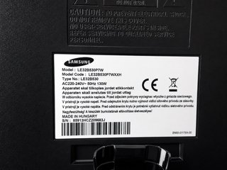 Samsung TV Plana 32' No Smart TV
