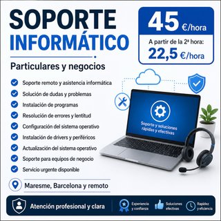 Soporte informático PC, Windows y Mac | Maresme
