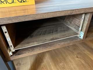 Mueble TV madera y metal