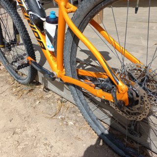 Bicicleta Merida Big Nine 300 Naranja