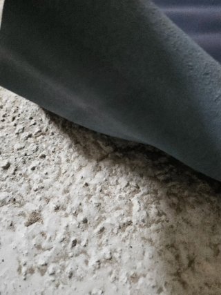 Scampolo vera pelle blu marino