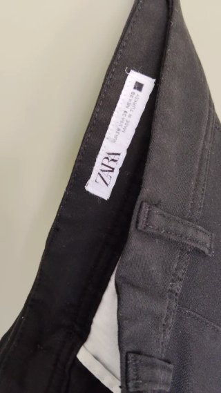 Lote 2 Pantalones Zara Hombre Blancos y negros