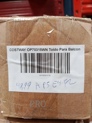 COSTWAY OP70315WN Toldo Para Balcón
