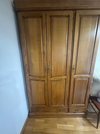 Dormitorio completo madera maciza