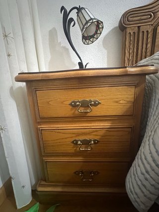 Dormitorio completo madera maciza