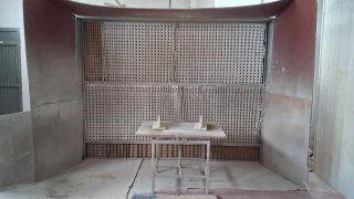 2 Cabinas de barnizado y lacado con extracción