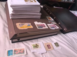LEER Regalo Coleccion de sellos billetes loteria