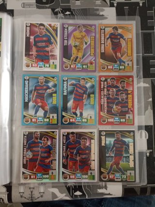 Lote cromos Adrenalyn Barcelona 15/16